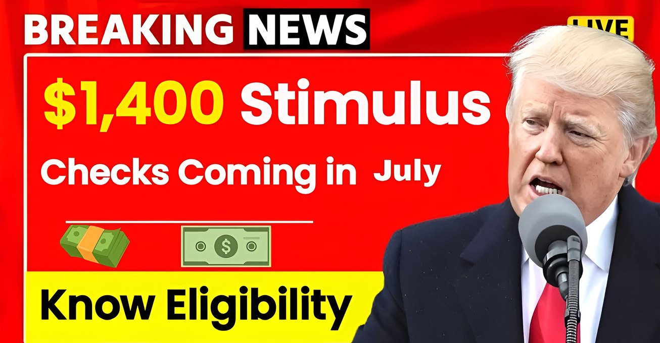 $1400 Stimulus Checks Arriving in July 2025